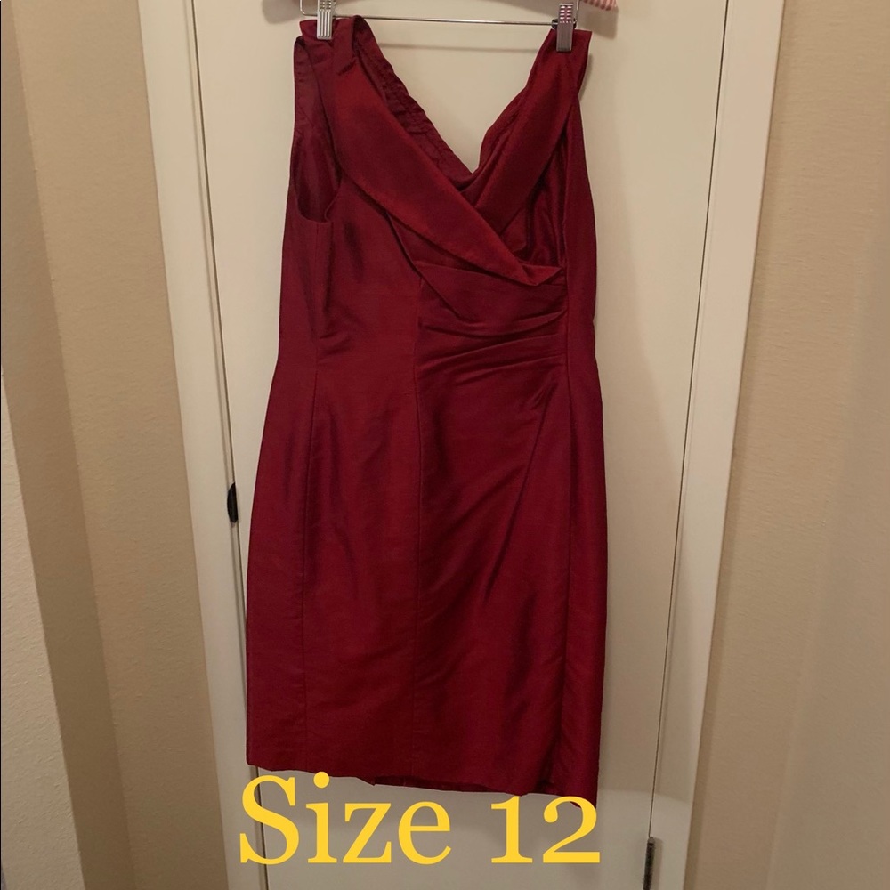 red dress